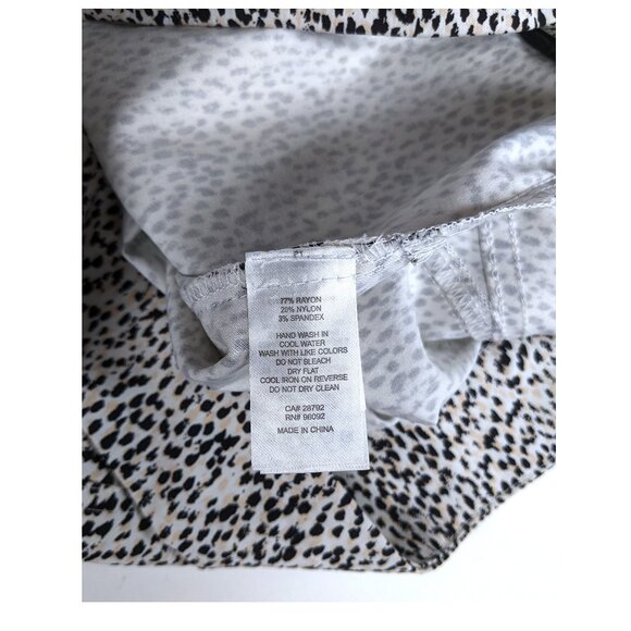 Rachel Zoe Animal Cheetah Leopard Print Pencil Skirt  Women's size 2 NWOT - Picture 7 of 7